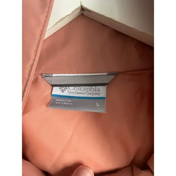 Columbia Winter Ski Jacket Coat Omni Tech Waterproof Breathable Hooded Women's L - Picture 3 of 5